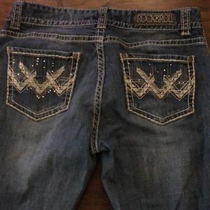 Rock & Roll cowgirl bootcut jeans
